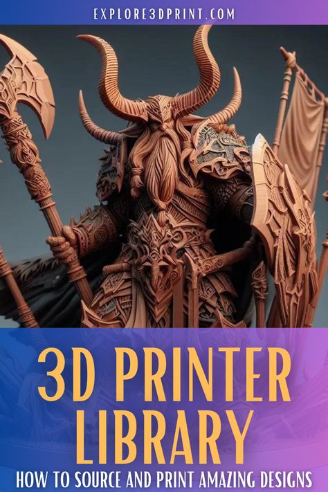 3D Printer Library Discoveries: How to Source and Print Amazing Designs 3d Printer Designs, 3d Printing Diy, Print Ideas, The Endless, Endless Possibilities, 3d Printer, 3d Print, 3d Printed, Dive In