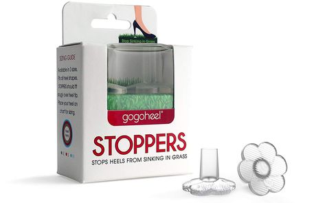 Best High Heel Protectors + Stoppers: For Grass + More – Footwear News Heel Stoppers, Heel Repair, Walking In Heels, Yosemite Wedding, Heel Protector, Heel Grips, Dirt Stains, Wood Deck, Heel Caps