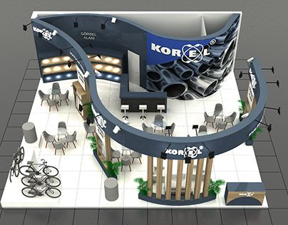 Circular Booth Design, Booth Interior Design, Booth Backdrop Design, Booth Design Exhibition, Stand Feria, Presentation Board Design, Exhibition Stall Design, Graphic Design Architecture, Architecture Exhibition