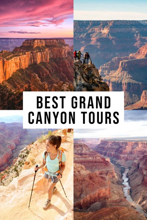 Best Grand Canyon Tours, Trip To Arizona, Grand Canyon Tours, Sedona Travel, Grand Canyon Village, Usa Travel Guide, Arizona Travel, Usa Travel Destinations, Grand Canyon National Park