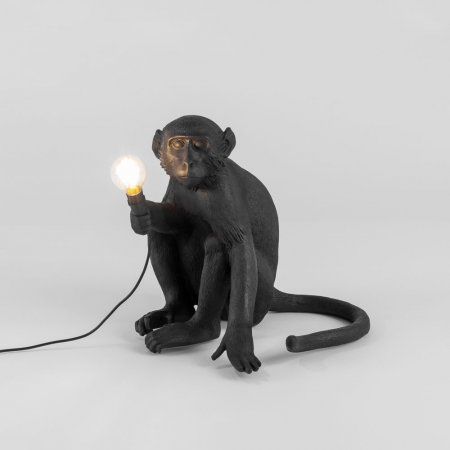 Outdoor Monkey Lights Monkey Lamp, Animal Lamp, Hanging Pendant Lamp, 3d Modelle, Contemporary Table Lamps, Table Lamps For Bedroom, Room Lamp, Design Industrial, Black Table Lamps