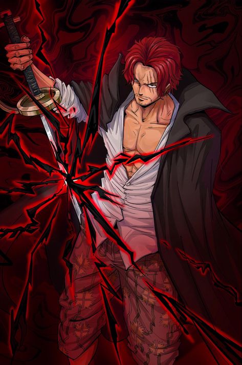 Haki One Piece, Red Hair Shanks, Anime Trap, Doflamingo Wallpaper, Whats Wallpaper, Akali League Of Legends, رورونوا زورو, Anime Show, One Piece Tattoos