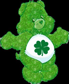 Care bears Glitter Gifs Photo Ours, Care Bear Tattoos, Fete Saint Patrick, Bear Gif, Care Bears Cousins, Happy March, Bear Images, Bear Pictures, Glitter Graphics