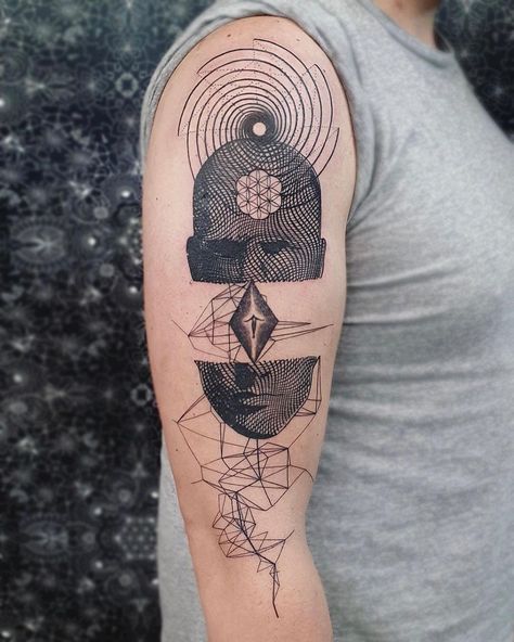 cool 23 Spiritual Tattoos for Spiritual Beings in 2022 Vaporwave Tattoo, Concept Tattoo, Small Tattoos Ideas, Mexico Tattoo, Spiritual Tattoo, O Tattoo, Geometry Tattoo, Vaporwave Art, Spiritual Tattoos