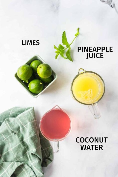 Water Drink Recipes, Coconut Water Drink Recipes, Natural Electrolyte Drink, Coconut Water Drink, Pineapple Coconut Water, Coconut Water Drinks, Coconut Water Recipes, Homemade Electrolyte Drink, Oatmeal Coconut Cookies