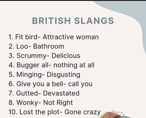 How To Speak Like A British, British Slang Phrases, Old English Vocabulary, Old English Quotes, British Slangs, British Idioms, Old English Phrases, English Slangs, British Words