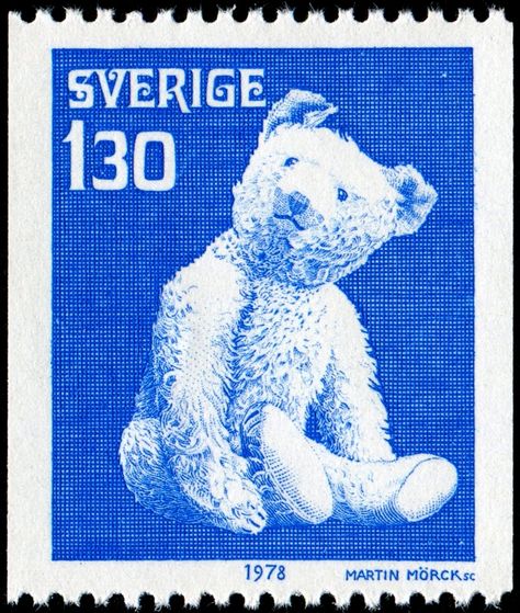 TEDDY BEARS on Stamps - Stamp Community Forum Green Posters, Sweden Christmas, Postage Stamp Design, Bear Images, Cat Stamp, Teddy Bear Design, Old Stamps, Postage Stamp Art, Vintage Postage Stamps