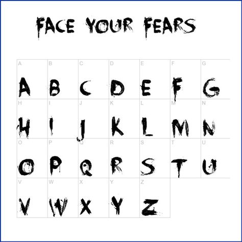 20 Best Scary Fonts Scary Lettering, Scary Font Tattoo, Creepy Fonts, Scary Typography, Creepy Fonts Horror, Creepy Font, Scary Font, Spooky Font, Fonts Handwriting Alphabet