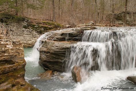 Arkansas Waterfalls, Ozark National Forest, Arkansas Travel, Wolf Creek, Waterfall Adventure, Northwest Arkansas, Forest Photos, Forest Trail, Water Falls