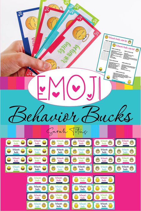 Would you like these awesome behavior bucks reward system printables for FREE? They are the perfect printable templates to get kids to enjoy being on their best behavior and doing chores! Kids will have fun whilst learning to behave, and parents will love seeing their kids behavior improving! Kids will also love to chart how much pretend money they earn each day/week/month! #forhome Behavior Bucks, Mom Bucks, Behavior Chart For Kids, Kid Chores, Kids Charts, Reward System For Kids, Reward Ideas, Sarah Titus, Behavior Rewards