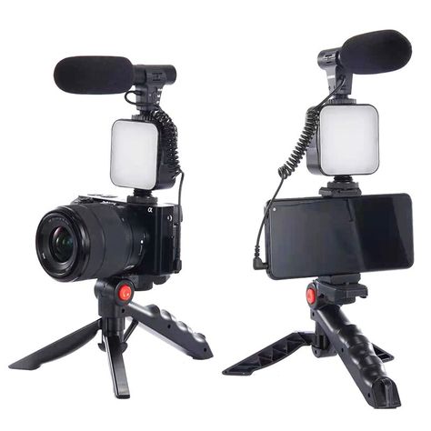 Vlogging Equipment Youtube, Youtube Camera Equipment, Vlog Equipment, Streaming Equipment, Youtube Equipment, Streaming Microphone, Vlogging Equipment, Photography Studio Equipment, Vlogging Kit