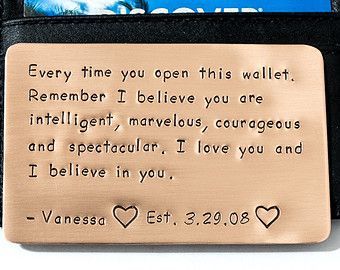 Best Kids Watches, Surprise Gifts For Him, 30th Anniversary Gifts, Diy Anniversary Gift, Paragraphs For Him, Love Birthday Quotes, Wallet Insert Card, Wallet Insert, Bf Gifts