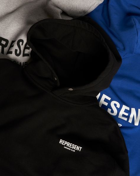 *CORE CLASSICS: Stock up with Represent's tee and hoodie ranges from MARAIS.com.au Represent Tee, Represent Hoodie, Advertising Ideas, One Drop, Paris, Sweatshirts, Quick Saves, Clothes