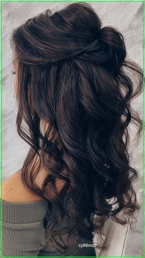 Bridal Hair Half Up Medium, Partial Updo, Bridal Hair Half Up, Bridal Hair Down, Event Hair, Wedding Hair Half, Half Up Half Down Hairstyles, Bridal Hair Updo, Wedding Hairstyles Half Up Half Down