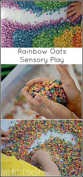 Sensory Bins, Sensory Play, Rainbow Sensory, Side Dishes For Salmon, Cabbage Soup, Sensory Bin, Hand Crafted Gifts, The Rainbow, Baby Items