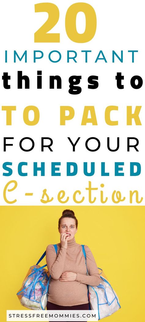 Having a scheduled c-section? here's exactly what to pack in your c-section hospital bag. No fluff just real things you are going to use! C-section hospital bag checklist. C Section Hairstyles, C Section Hospital Bag, Csection Hospital Bag, Scheduled C Section, Pregnancy Info, Bag Checklist, Breastfeeding Pillow, Hospital Bag Checklist, All About Pregnancy