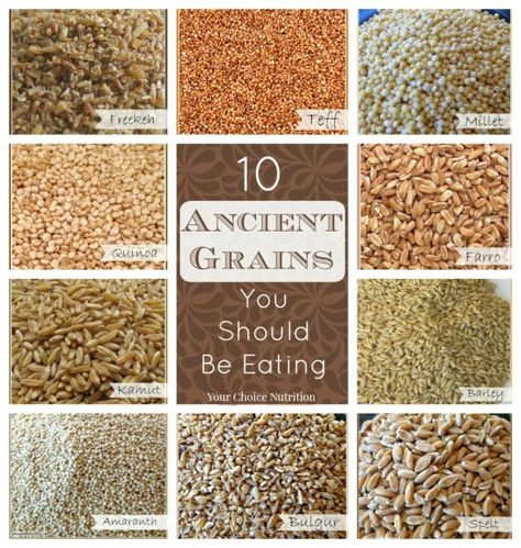 10 Ancient Grains You Should Be Eating Ancient Grains Recipes, Healthy Grains, Ancient Grains, Nutritious Diet, Grain Foods, Intuitive Eating, Healthy Diet Plans, Diet Keto, Amaranth