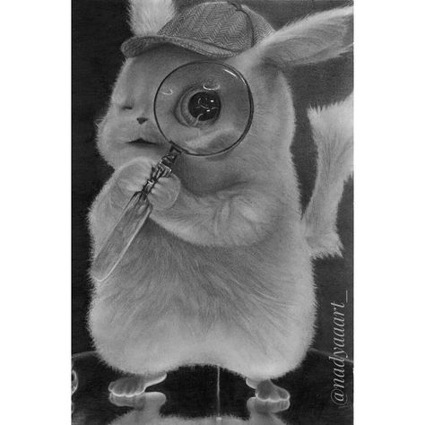 "That's a twist. That's very twisty." . Pikachu from @detectivepikachumovie . #detectivepikachu #detectivepikachumovie #masterpiecemafia #art_battles Pikachu Drawing Sketch, Detective Sketch, Pikachu Drawing, Detective Pikachu, Batman Artwork, Drawing Pencil, Catch Em All, Drawing Sketch, Pencil Drawing