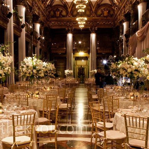 Elegant and Formal Reception Slytherin Wedding, Wedding Reception Hall, Weddding Dress, Texas Forever, Elegant Wedding Reception, Wedding Inspired, Wedding Venue Decorations, Wedding Hall, Reception Hall