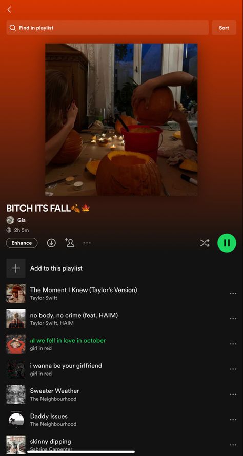 Playlist Cover Dancing, Names For Fall Playlist, Fall Album Cover Spotify, Fall Songs Playlist, Halloween Playlist Names, Autumn Playlist Names, Fall Playlist Names, Fall Music Playlist, Fall Playlist Cover