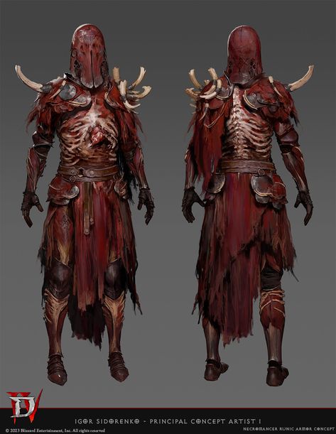 Diablo 4 Necromancer Art, Diablo 4 Art, Diablo 4 Concept Art, Cadaver Collector, Diablo Concept Art, Crow Feeder, Lich Art, Diablo Angel, Diablo Characters