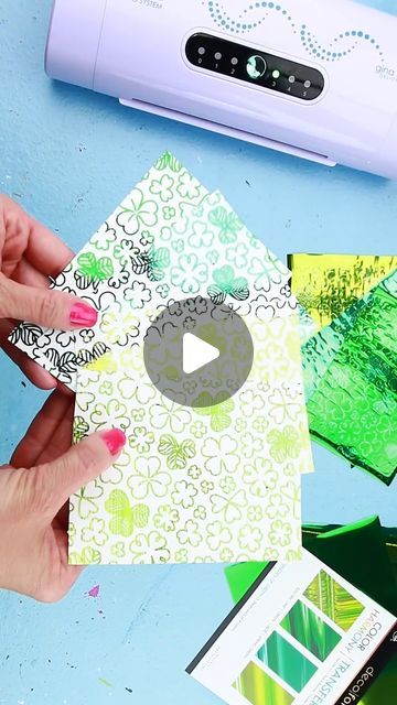 Simon Says Stamp on Instagram: "Therm O Web proves that it IS easy being GREEN! 🍀💚🍀 Shop Therm O Web products at SimonSaysStamp.com and make your world SHINE
#SSSUnitedWeCraft 
#ThermOWeb 

#Repost from @thermoweb
.
We are FEELING LUCKY today because we have a shamrocking new video to share with you that features our NEW Deco Foil Feeling Lucky Toner Card Fronts and beautiful NEW Deco Foil Color Harmony Transfer Foils in Shades of Green.

Use Deco Foil Toner Card Fronts and Transfer Foils with a hot laminator, the Fuse Foiling System by Gina K. Designs, or a Minc machine. 

These products are NOT for hot foiling systems.

#decofoil #tonerfoiling #colorharmonyfoils #holidaycardmaking #cardmakersofig #fusefoilingsystem #ginakdesigns" Deco Foil, Gina K Designs, Gina K, Transfer Foil, Green Shop, Feeling Lucky, Color Harmony, Simon Says Stamp, Simon Says