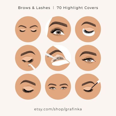 Instagram Story Highlight Icons Brow Salon Ideas, Eye Lash Design, Drawing Makeup, Instagram Brows, Lash Quotes, Instagram Story Highlight Covers, Eyelash Technician, Tech Aesthetic, Eyelash Extentions