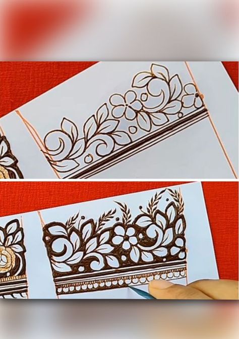 Simple Arabic Mehndi Designs, Tato Henna, New Bridal Mehndi Designs, Mehndi Designs Bridal Hands, Rose Mehndi Designs, Mehndi Designs For Kids, Very Simple Mehndi Designs, Engagement Mehndi Designs, Full Mehndi Designs