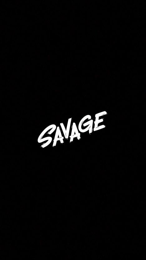 Savage iPhone Wallpaper Savage Wallpapers, Tipografi 3d, Hype Wallpaper, Hypebeast Wallpaper, Glitch Wallpaper, Iphone Wallpaper Hipster, Words Wallpaper, Black Phone Wallpaper, Black Wallpaper Iphone