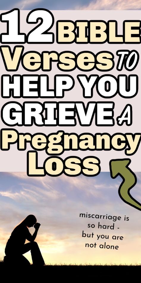 Pregnancy Loss Bible Verses: pregnancy loss is so devastating, but so very isolating. It feels like no one else could every understand. If you're a person of faith, these Bible verses will bring you so much comfort unlike anyone else can. You WILL survive this - these verses can help. Still Born Quotes, Born Baby Quotes, Bible Verses For Pregnancy, Ectopic Pregnancy Loss, Losing A Child Quotes, Born Quotes, Pregnancy Loss Memorial, Pregnancy Loss Awareness, Baby In Womb