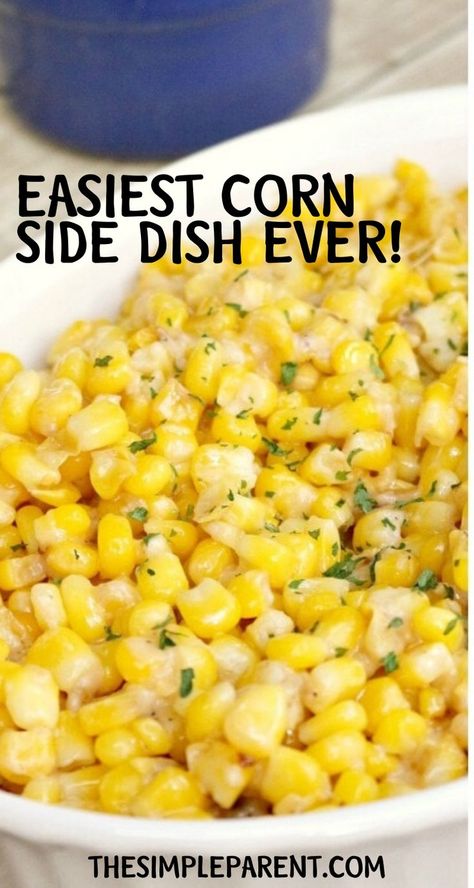 Recipes For Easter Dinner, Side Dish For Easter, Easter Dinner Side Dishes, Thanksgiving Side Dishes Crockpot, Thanksgiving Recipes Side Dishes Veggies, Turkey Side Dishes, Corn Side, Recipes For Easter, Corn Recipes Side Dishes