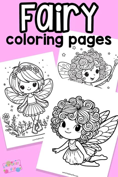 Embark on a magical journey into the sparkly fairy realm with our captivating collection of free printable fairy coloring pages for kids! Free Fairy Coloring Pages, Fairy Spells, Fairy Realm, Spelling For Kids, Free Coloring Sheets, Detailed Coloring Pages, Fairy Crafts, Fairy Coloring Pages, Fairy Party