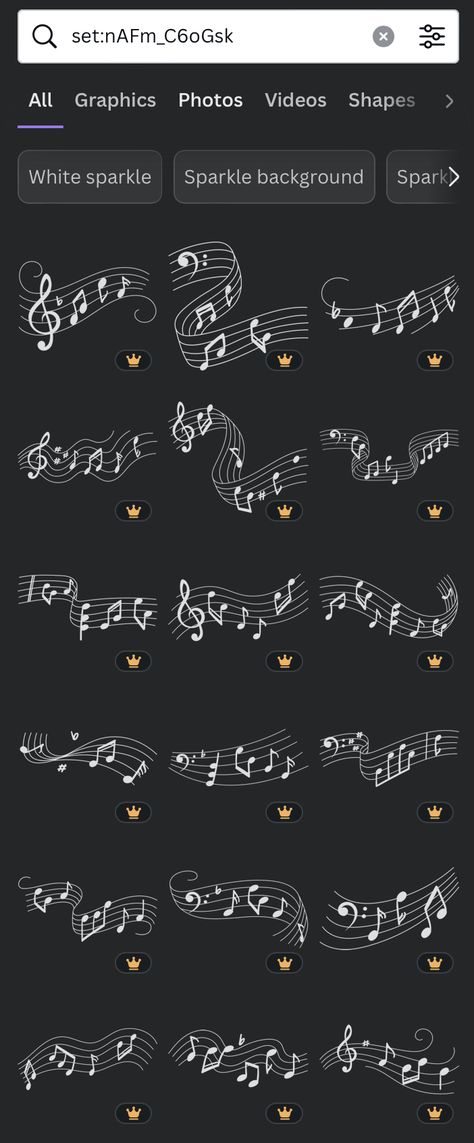 Music notes doodle, find this collection on canva @mhatzapa set:nAFm_C6oGsk Canva Sets, Canva Stickers, Canva Graphics, Music Waves, Keyword Elements Canva, Graphic Shapes Design, Note Doodles, Canva Tips, Canvas Learning