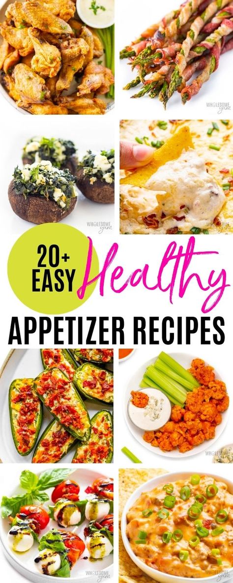 Easy Healthy Appetizers Crohns Friendly Appetizers, Healthy Vegetable Appetizers, Healthy Party Meals, Appetizer Recipes Easy Healthy, Dash Diet Appetizers, Simple Healthy Appetizers, High Protein Appetizers For Party, Heart Healthy Appetizers, Healthy Appetizers Easy Finger Foods