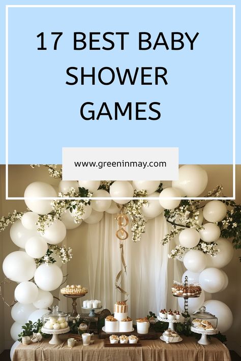 Baby showers are always filled with joy. Everyone wants a fun time, and you can do so is by planning exciting baby shower games. Below are some of the best baby shower games to play at the party Classy Baby Shower Games, Baby Girl Shower Games, Best Baby Shower Games, Excited Baby, Baby Shower Games Unique, Classy Baby Shower, Baby Shower Registry, Baby Word Scramble, Elegant Baby Shower