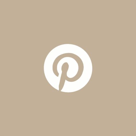 Tan Pinterest Icon, Pinterest Icon, Pinterest App, New Ipad, Pinterest Logo, App Icon, Company Logo, Ipad, Tech Company Logos