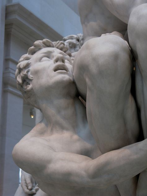 Ugolino and his Sons in Hell: Marble Sculpture by Jean-Baptiste Carpeaux (1860) - detail 2 Ugolino And His Sons, Classic Sculpture, Marble Sculpture, Jean Baptiste, Art History, Sculpture Art, Greek Statue, Marble, Statue