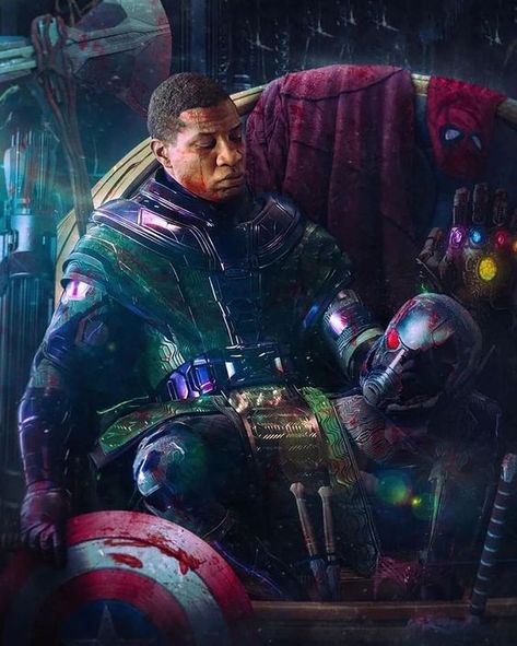 Avengers: The Kang Dynasty Marvel Kang, Kang El Conquistador, Defenders Marvel, Kang The Conqueror, Marvel Characters Art, Marvel Artwork, Marvel Villains, New Avengers, Marvel Fan Art