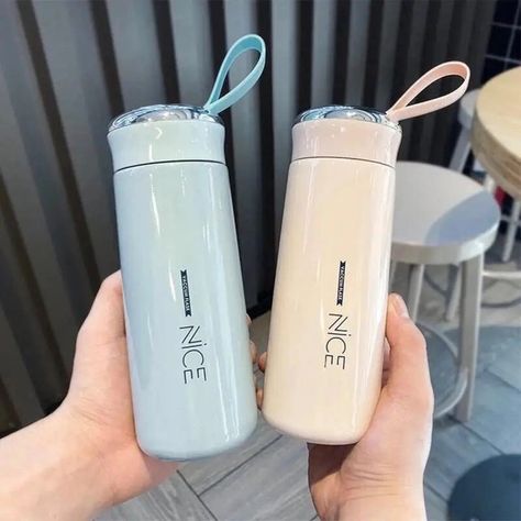 Glass Bottle Water Mini Flask Bottle With Vacuum Flask And Loop Temperature Resistant, For Hot & Cold Water, Milk, Lassi, Juice, Smoothie, Detox Water 400ml ✅Order Now: +92 3191979872 Bumper Offer | 47% OFF . . . #followforfollowback #reelsviral #amazing #product #waterbottle #fyp #art #amazingproducts Kids School Gifts, Lotus Tea, Glass Drink, Advertising Gifts, Flask Bottle, Drinking Water Bottle, Bottle Water, Vacuum Cup, Milk Cup