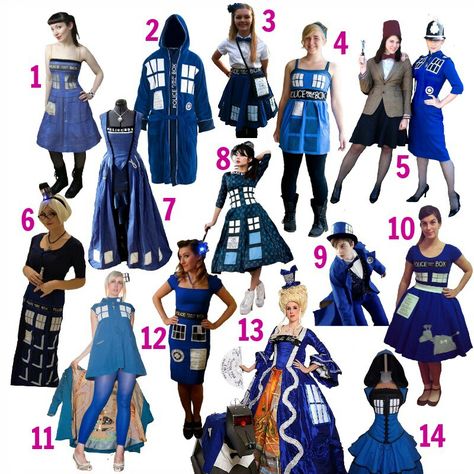 Doctor who dress up Tardis Costume, Tardis Cosplay, Doctor Who Dress, Tardis Dress, Doctor Who Party, Diy Doctor, Doctor Who Cosplay, Doctor Who Costumes, Country Fair