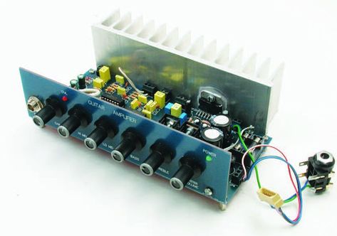 Synthesizer Diy, Marshall Guitar, Guitar Wiring, Amp Settings, Diy Guitar Amp, Integrated Amp, Diy Amplifier, Power Supply Circuit, Bb King