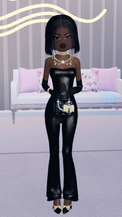 Dress to impress Glamour Outfit, Black Hair Roblox, Glamour Dress, Elegant Red, Diy Costumes, Red Carpet Fashion, Chic Dress, Chic Outfits, Dress To Impress