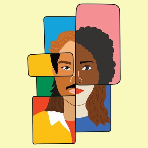 Multi-ethnic beauty face illustration. d... | Premium Vector #Freepik #vector #diverse-women #woman-group #women-together #empowerment Lichtenstein Pop Art, Pop Art Women, Face Illustration, Women Poster, Poster Drawing, Woman Illustration, Woman Drawing, Creative Posters, Iconic Women