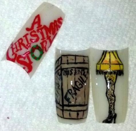 Skull Nail Art, Spirit Finger, Skull Nails, Red Christmas Nails, Nail Stuff, Christmas Story, Xmas Nails, Cute Nail Designs, Nails Magazine