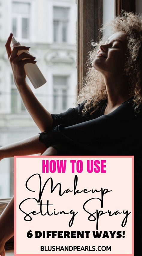 Oily Skin Makeup Tips, Make Makeup Last All Day, Best Setting Spray, Best Makeup Setting Spray, Makeup Last All Day, Oily Skin Makeup, How To Use Makeup, Tips For Summer, Makeup Tips And Tricks