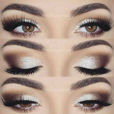 Wedding Makeup For Brown Eyes, Makeup For Hazel Eyes, Best Eyeshadow, Makijaż Smokey Eye, Trendy Makeup, Wedding Hair Makeup, Puffy Eyes, Hazel Eyes, Eye Looks