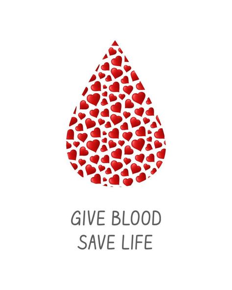 Blood donation vector illustration. Motivating text calling to give blood for save life. Blood Donation Aesthetic, Donating Aesthetic, Donate Blood Save Life, Blood Donation Poster, Organ Donation Poster, Blood Donation Posters, Blood Donation Day, Donation Campaign, Donating Blood