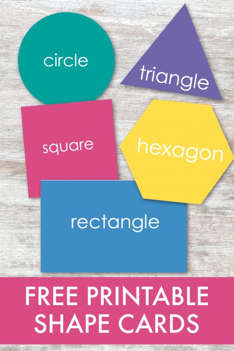 Free Printable Shapes Flashcards, Coloring Shapes Free Printable, Shape Sorting Worksheet Free Printable, Colors And Shapes Activities For Infants, Preschool Shape Crafts Art Projects, Large Shapes Free Printable, Shapes Free Printables Preschool, Shape Cards Printable Free, Shape Sorting Printable Free