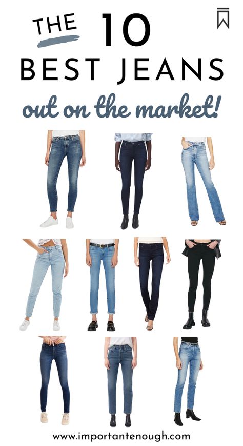 I tried hundreds of pairs of jeans form several brands till I found the best 10 jeans for women to buy right now! Wardrobe staples | wardrobe essential discover them on this link! https://importantenough.com/the-best-denim-brands-for-women-to-buy/ Jeans Colours For Women, Comfortable Jeans For Women, Jeans Women 2024, Woman’s Jeans, Best Women’s Jeans, Womens Jeans 2024, Best Womens Jeans, Women’s Jeans, Trending Jeans For Women