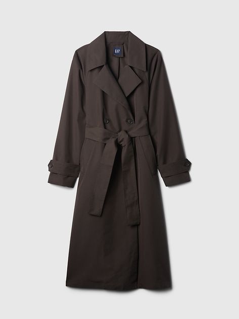 Icon Trench Coat Brown Trench Coat Outfit, Outfit Petite, Brown Trench Coat, Green Trench Coat, Trench Coat Outfit, Wool Trench Coat, Winter Outerwear, Trench Coat Black, Notch Collar